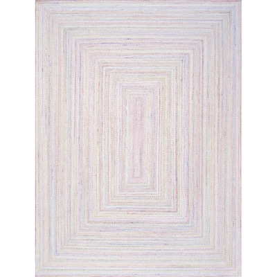 Pasargad Home Sagres Hand Braided Indoor/Outdoor Multicolor Area Rug