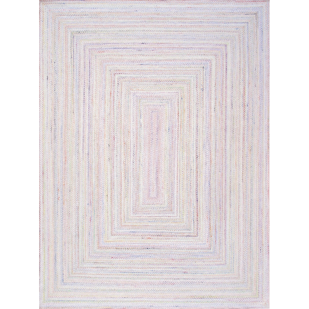 Pasargad Home Sagres Hand Braided Indoor/Outdoor Multicolor Area Rug
