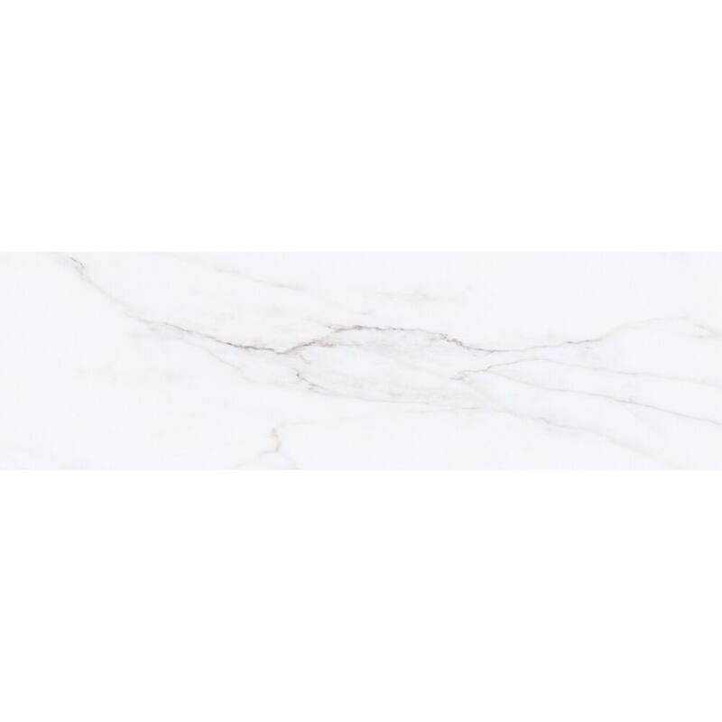 The Tile Life Huntington 3x10 White Ceramic Bullnose Wall Tile - 3 x 10 - 1 Piece