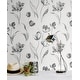 preview thumbnail 6 of 5, NextWall Tulip Toss Floral Peel and Stick Wallpaper - 20.5 in. W x 18 ft. L