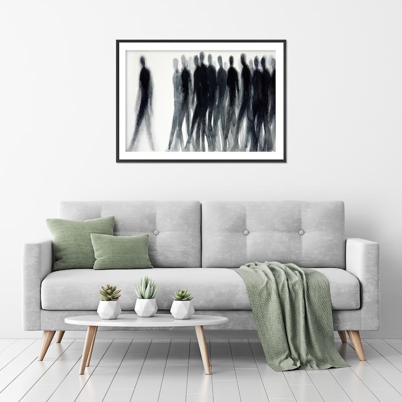 Follow Me Framed Print Wall Art by Norman Wyatt Jr.