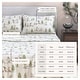 preview thumbnail 20 of 25, Linery & Co. Ultra-Soft Turkish Cotton Flannel Holiday Print Sheet Set