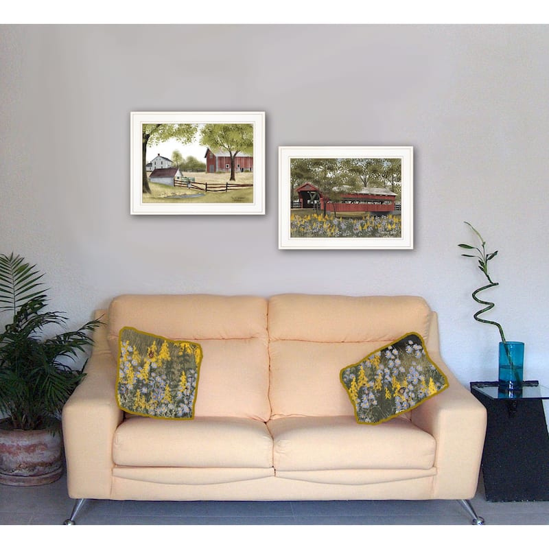 TrendyDecor4U Farmhouse "The Spring House" 2-Piece Vignette by Billy Jacobs