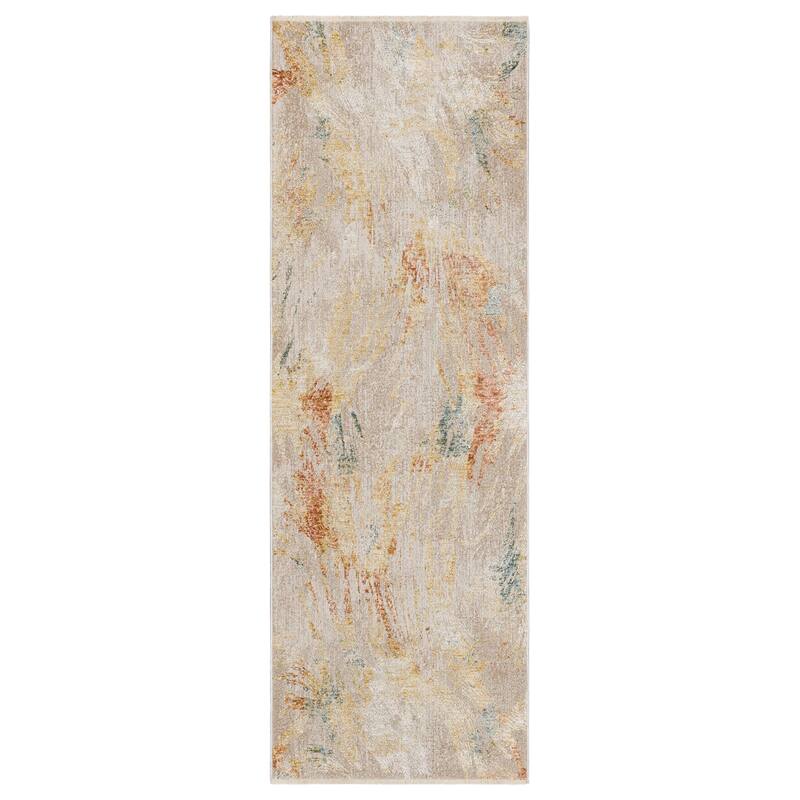 Karastan Memento Artifact Area Rug - 2' 6" x 7' 6" - Beige - Runner