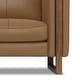 preview thumbnail 4 of 15, WYNDENHALL Hillcrest Modern, Contemporary 62 inch Wide Sofa in Genuine Leather