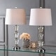 preview thumbnail 17 of 16, Aubrey 27" Crystal LED Table Lamp, Clear (Set of 2) by JONATHAN Y