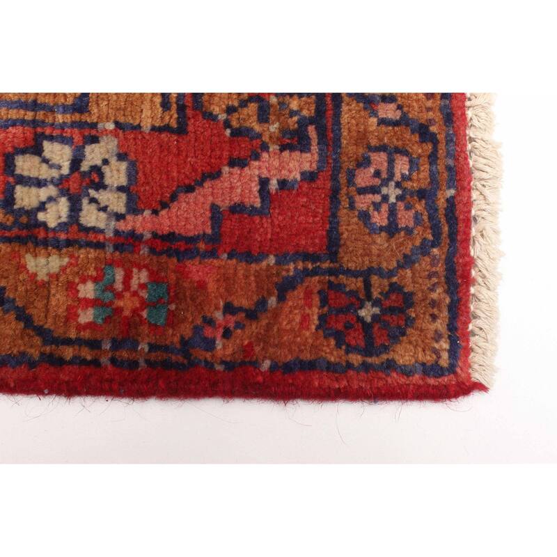 ECARPETGALLERY Hand-knotted Andelz Red Wool Rug - 4'4 x 6'9