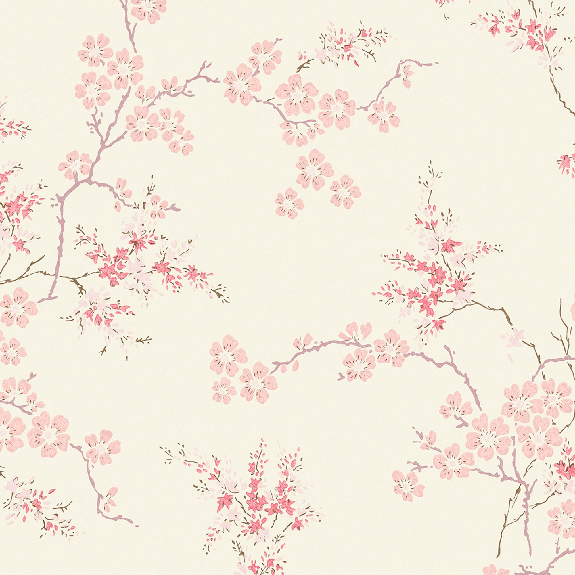Laura Ashley Oriental Blossom Blush Wallpaper