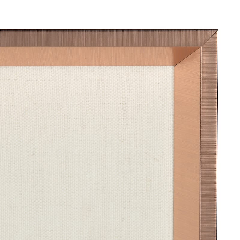 Kate and Laurel Calter Framed Linen Fabric Pinboard