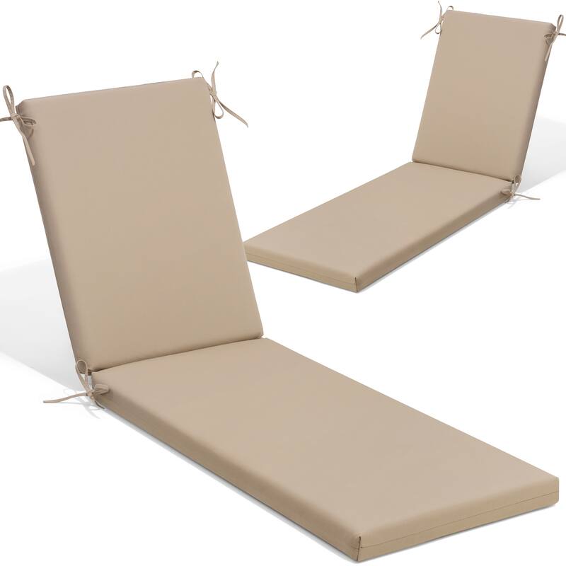 Outdoor Patio Chaise Lounge Chair Cushion