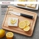 preview thumbnail 3 of 3, KitchenAid Classic Wood Cutting Board, 8x10-Inch, Natural - 8x10 Inch