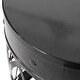 preview thumbnail 31 of 30, Metal Cylindrical Coffee Table, 2-Piece Side Table Set, Plant Stand with Overlapping Circle Iron-cut Design for Balcony
