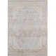 preview thumbnail 2 of 26, Momeni Isabella Vintage Traditional Medallion Area Rug 5'3" x 7'3" - Grey