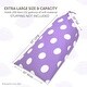 preview thumbnail 5 of 6, Tadpoles Beanbag Cover - Purple Polka Dots