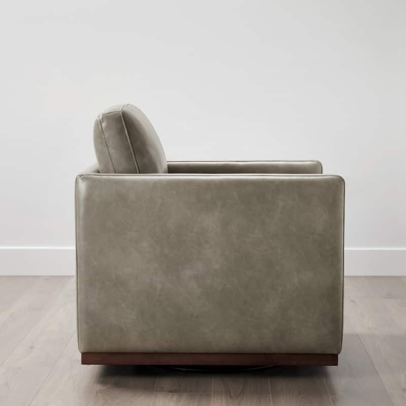 Spruce & Spring Shane Modern Swivel Accent Arm Chair