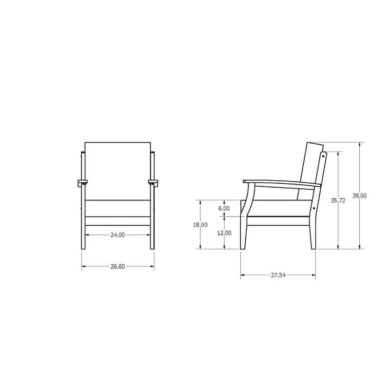 HIGHWOOD Lehigh 4-Piece Deep Seating Set