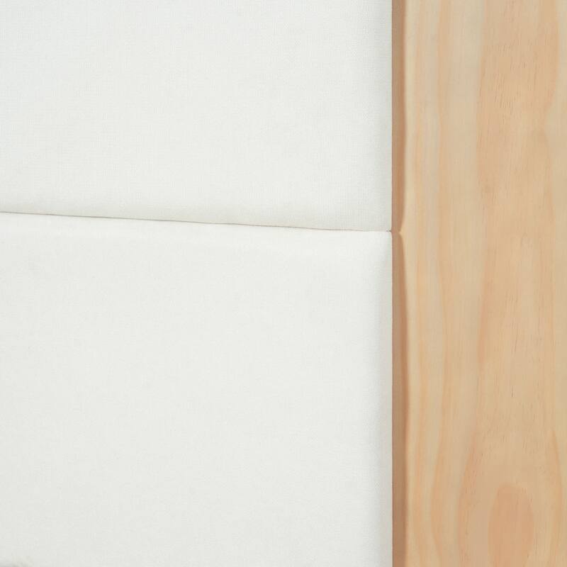 Christopher Knight Home - Avery Platform Bed Frame with Upholstered Headboard & Built-In Side Shelves, No Box Spring Needed