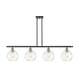 Option Black Antique Brass / Clear Water Glass