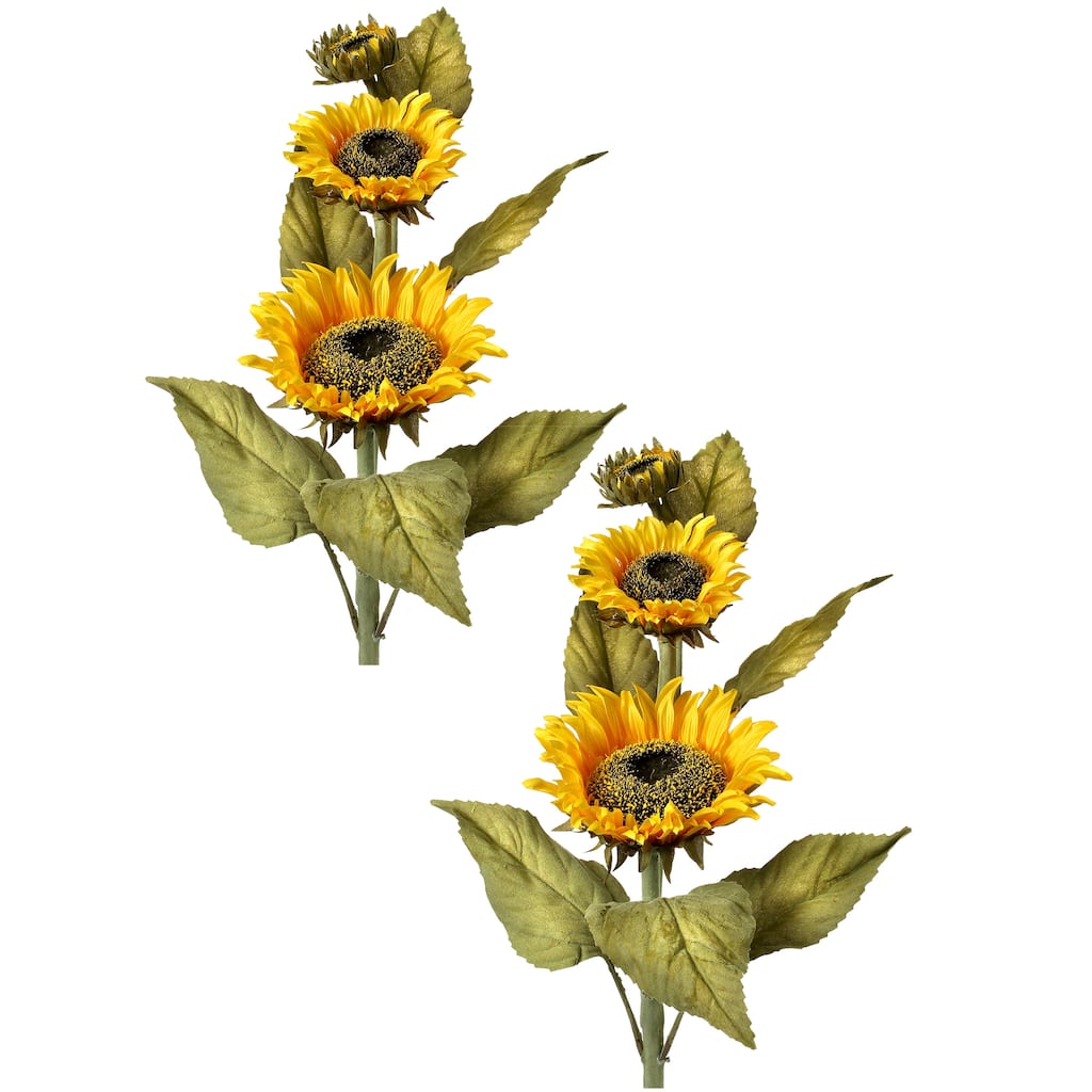 Deluxe Sunflower X2 Bud 22"