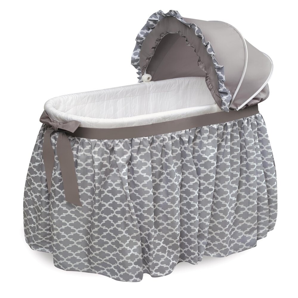 Wishes Oval Bassinet Gray Bed Bath Beyond 37566062