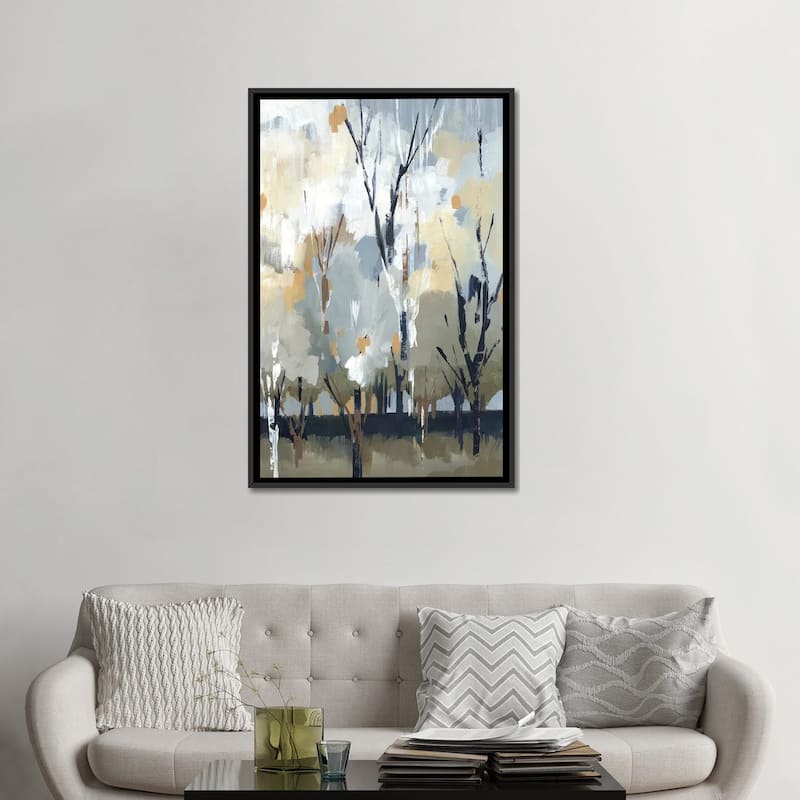 iCanvas "Silversong Birch I" by Lera Framed Canvas Print