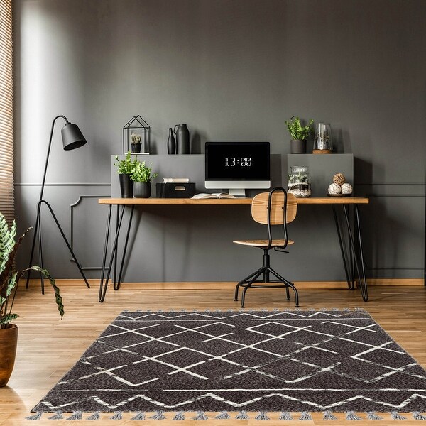 Bali Zip Grey Ivory - 8' x10'. Opens flyout.