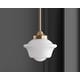 preview thumbnail 26 of 66, Cleo Adjustable Drop Metal/Glass LED Pendant, by JONATHAN Y