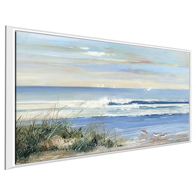 "Beach Combers" Print on Floating Canvas