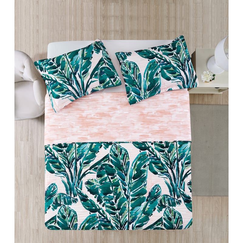 BARBARIAN by Barbra Ignatiev Fashion Floral Quilt Set