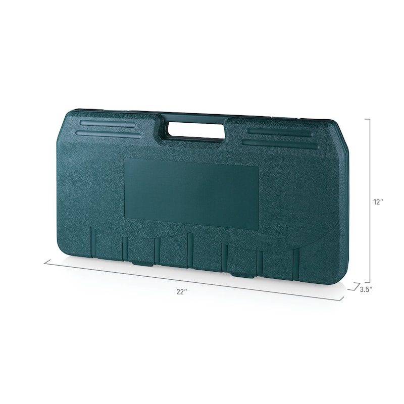 Picnic Time - 18-Piece Green BBQ Grill Set