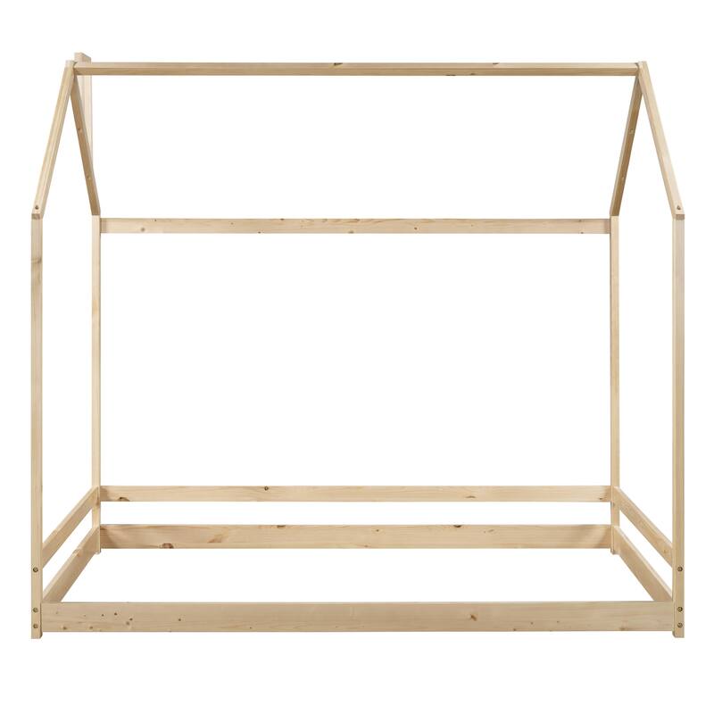 House Bed Frame Wood Bed