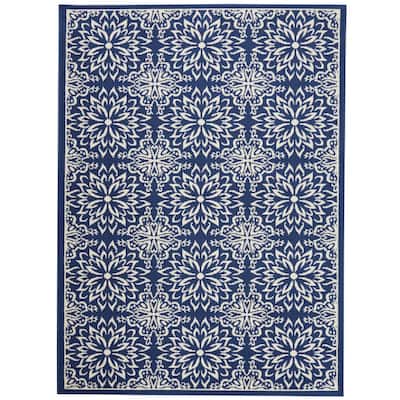 Nourison Jane Floral Medallion Indoor only Area Rug