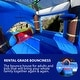 preview thumbnail 3 of 5, HeroKiddo Ocean Commercial Grade Inflatable Bounce House Water Slide Combo with Attached Splash Pool (No Blower Included)