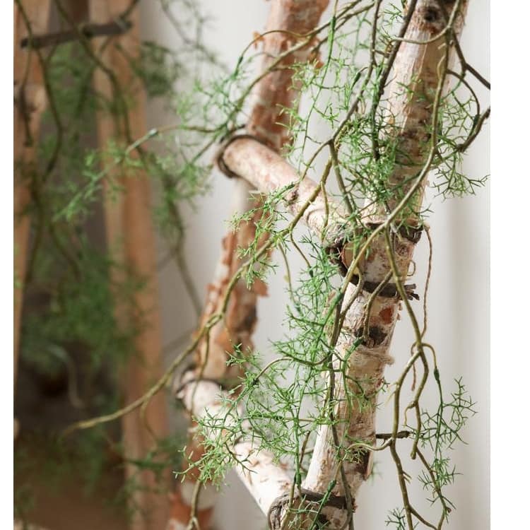 RusticReach Artificial Rattan Vine Decorative Myriad Strands 55" Long