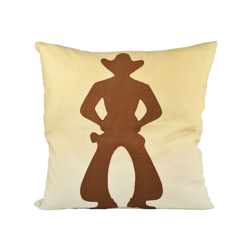Cowboy 20x20 Pillow - COVER ONLY