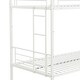 preview thumbnail 5 of 4, Metal Bunk Bed with Trundle , Sturdy Steel Structure, Space-Saving Design, Easy Assembly, No Box Spring Needed