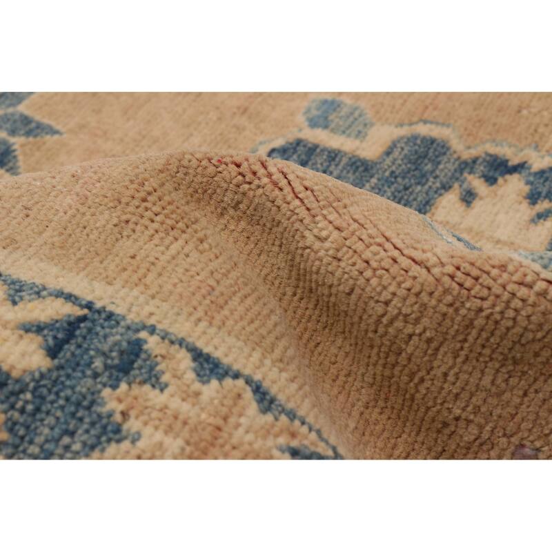 ECARPETGALLERY Hand-knotted Finest Ghazni Brown Wool Rug - 6'6 x 10'0