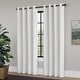preview thumbnail 37 of 90, Linen Texture 100% Blackout Grommet Curtain Pair(2 panels)