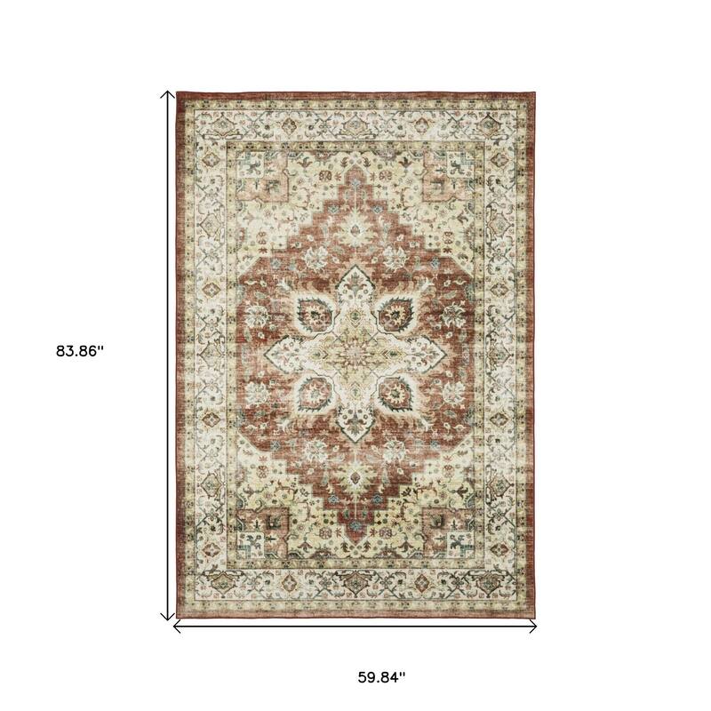 HomeRootsOriental Traditional Runner Area Rug