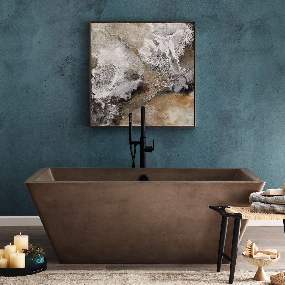 Mendocino NativeStone Freestanding Soaking Tub