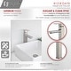 preview thumbnail 3 of 34, Single Hole Single-Handle Vessel Bathroom Faucet - Faucet Height: 12" | Spout Height: 8 3/4"