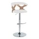 preview thumbnail 124 of 141, Carson Carrington Viby Adjustable Bar Stool with Rounded T Footrest (Set of 2)