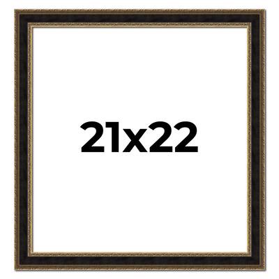 21x22 Frame Gold Antique Vintage Sold Wood Picture Frame | 1.75 Inch