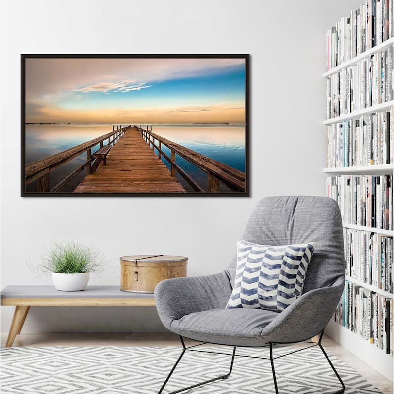 "Terre Ceia Bay" Print on Floating Canvas
