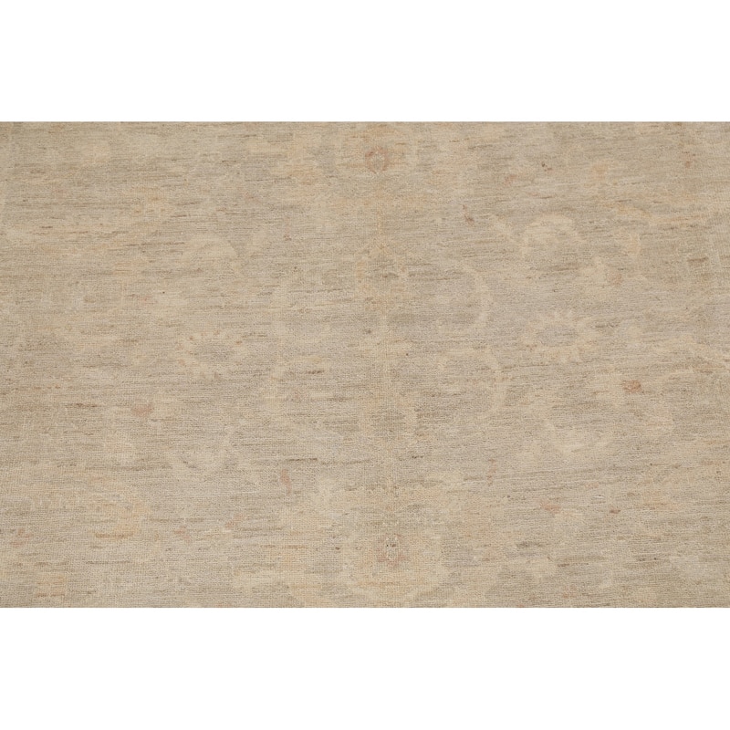 Vegetable Dye Muted Oushak Turkish Oriental Area Rug Wool Hand-knotted - 8'0" x 10'1"