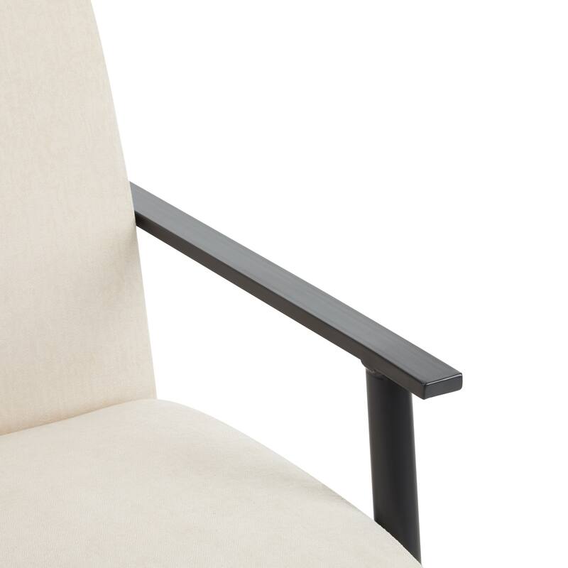 Polyester Lounge Chairs (Set of 2） with Sturdy Metal Frames, Ergonomic Design, and Space-Saving Profile