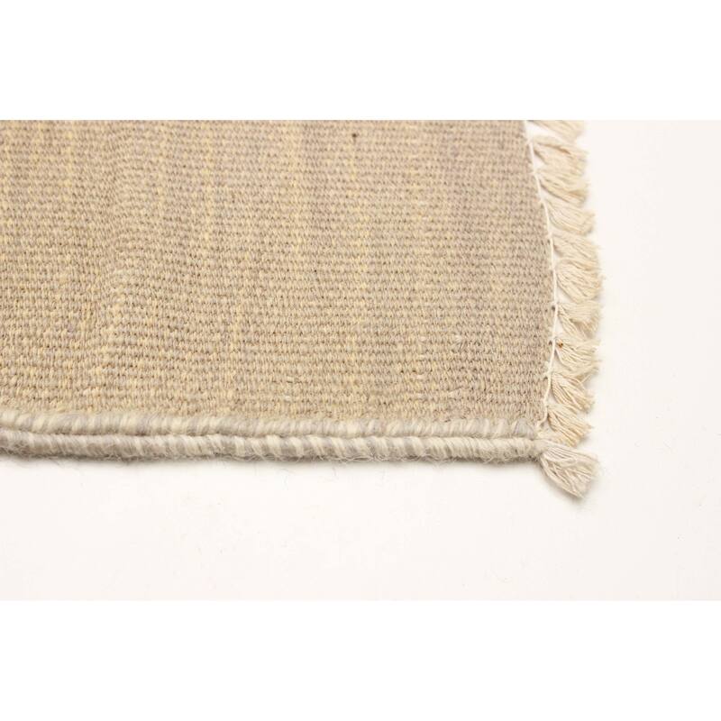Ankara FW Khaki Kilim 5'10" x 8'4" - 5'10 x 8'4