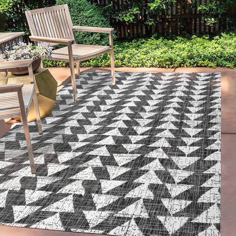 JONATHAN Y Marokko Modern Tribal Geometric Indoor/Outdoor Area Rug