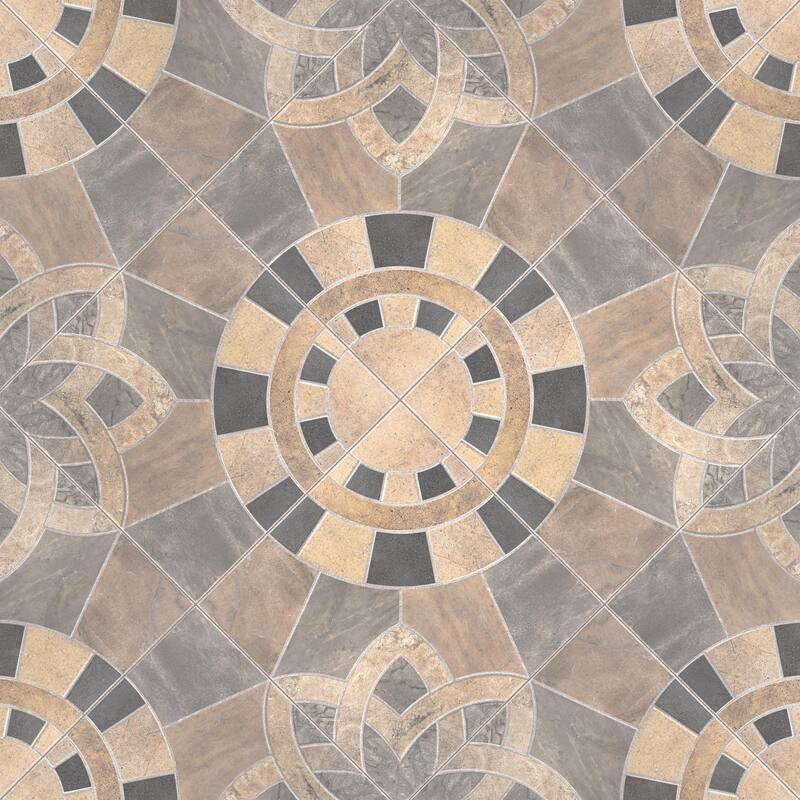 Merola Tile Cartago Azul 17-3/4" x 17-3/4" Ceramic Floor and Wall Tile
