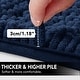 preview thumbnail 120 of 134, Deconovo Chenille Bath Rugs - Thick Plush Microfiber, Non-Slip Washable Bathroom Mats